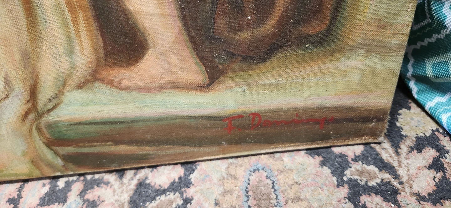 Original Oil Painting by F. Dominquez - photo 4