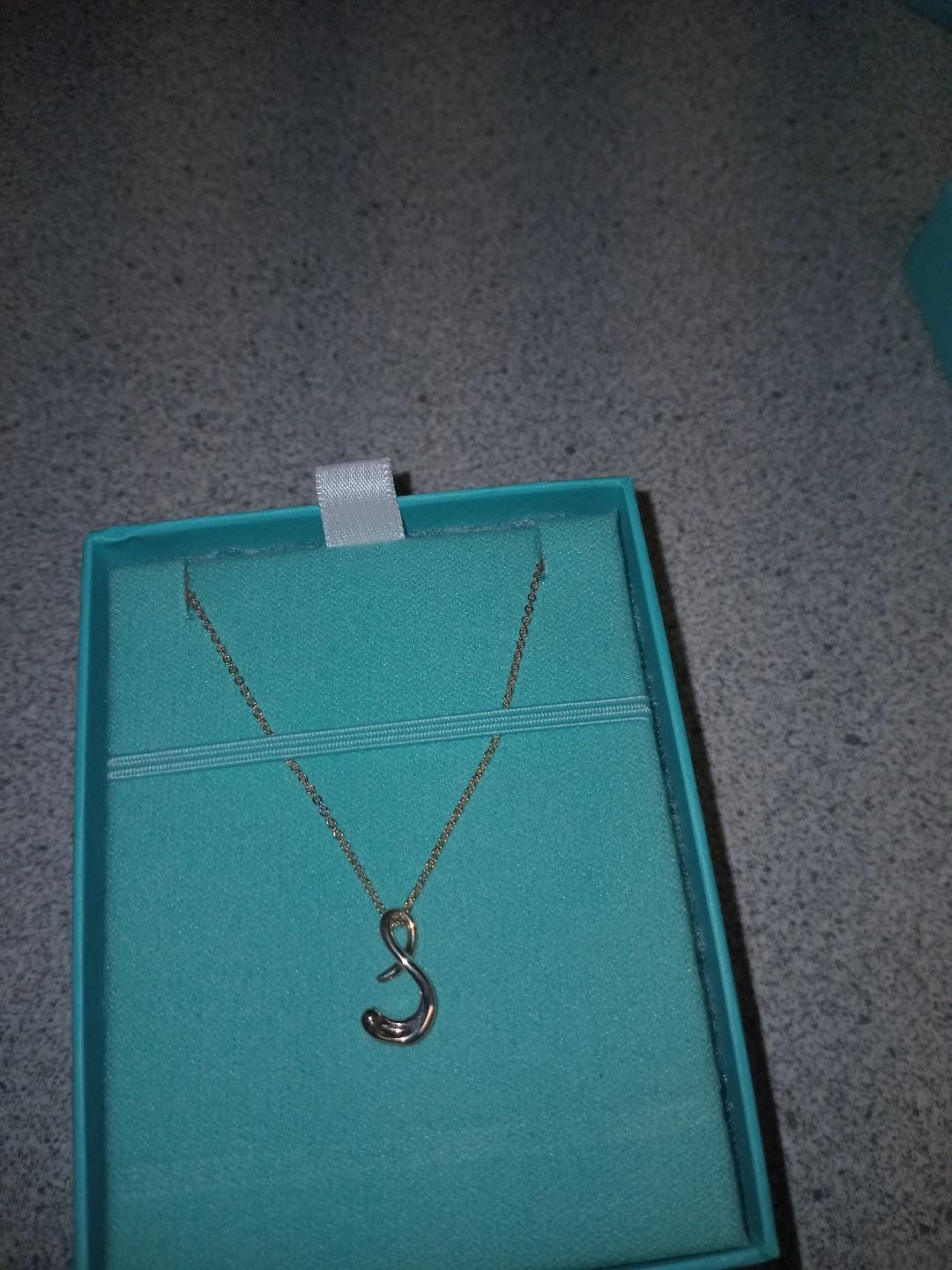 Tiffany & Co. 'S' Pendant Necklace