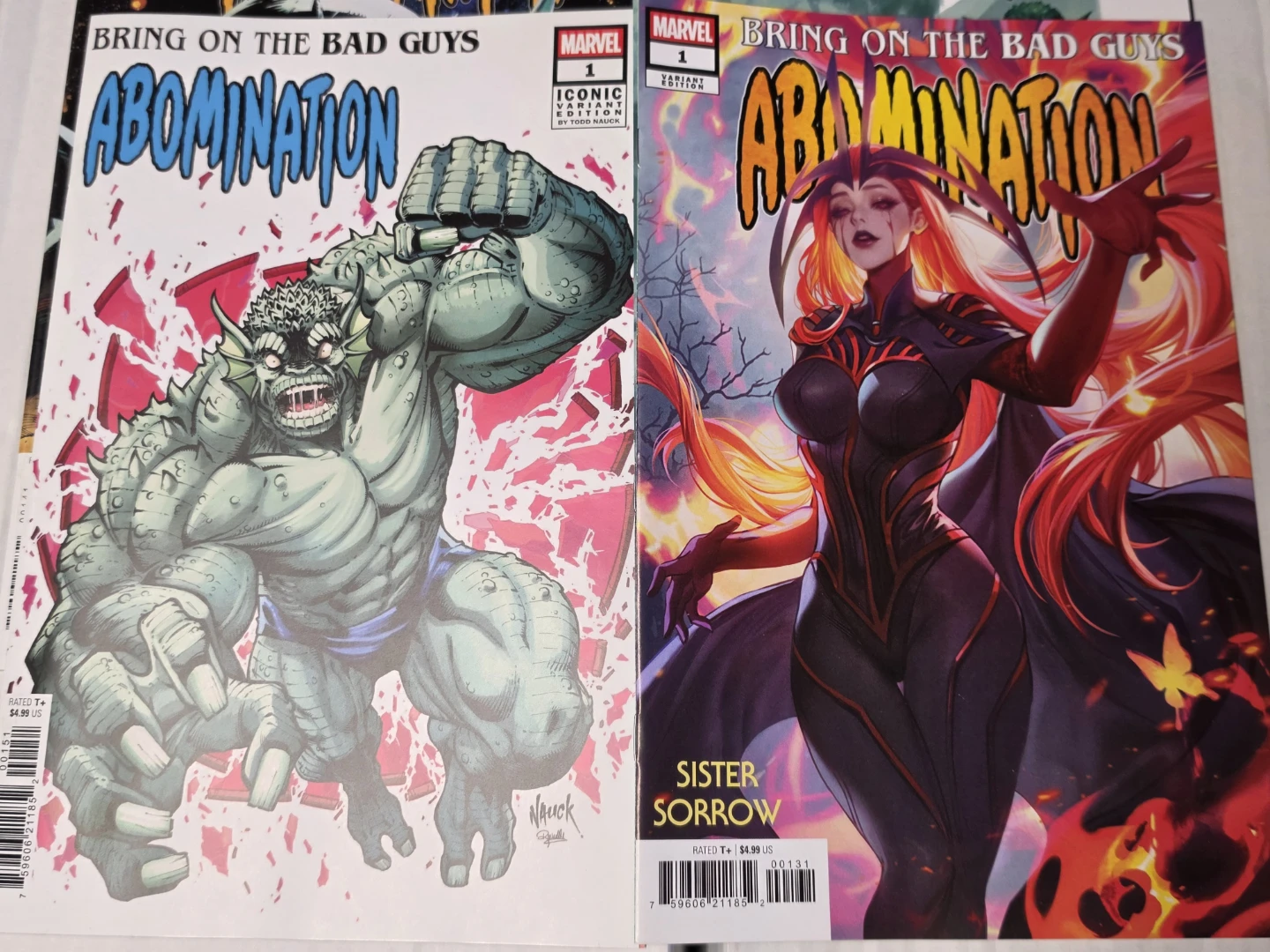 Marvel Comics Bring on the Bad Guys Abomination Lot - photo 3