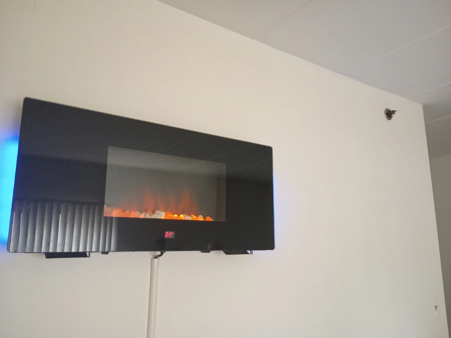 Black Electric Fireplace - photo 4