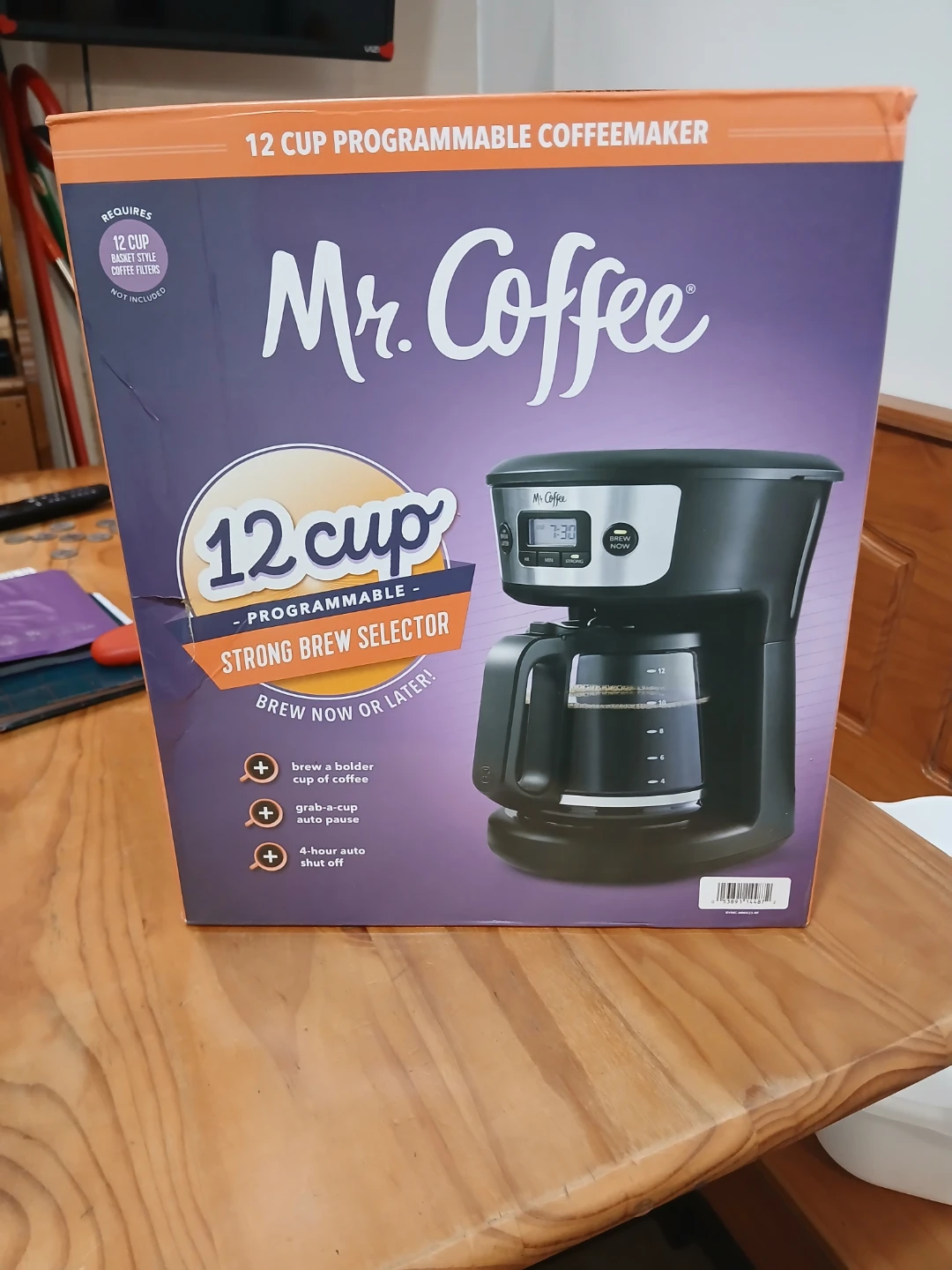 Mr. Coffee 12 cup coffee  pot