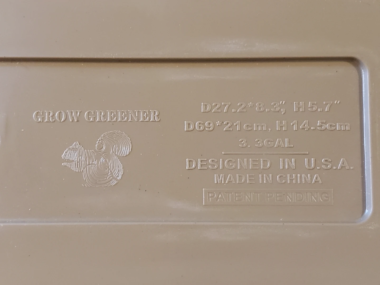 Taupe Grow Greener Planter - photo 2