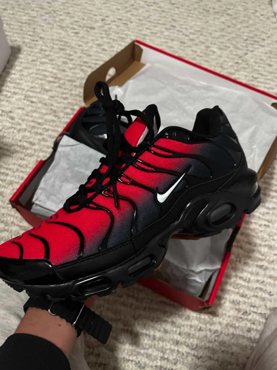 Nike Air Max Plus TN SE Red Black Men's Shoes - photo 2
