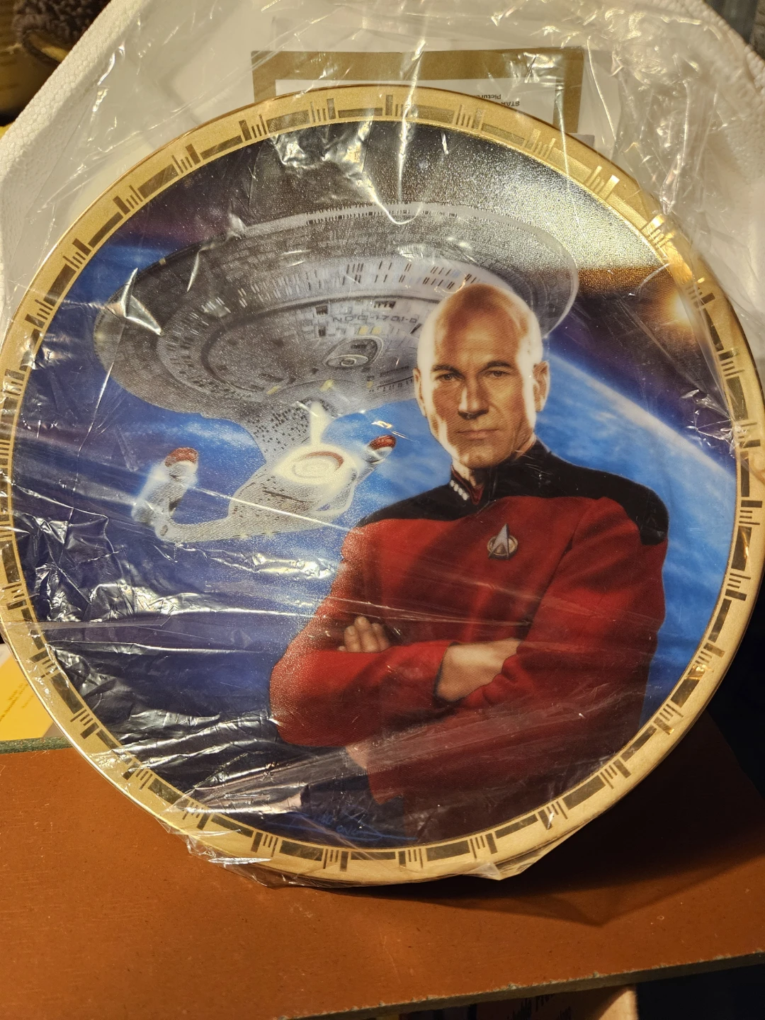 Star Trek The Next Generation Collector Plates (Set of 5) - photo 3