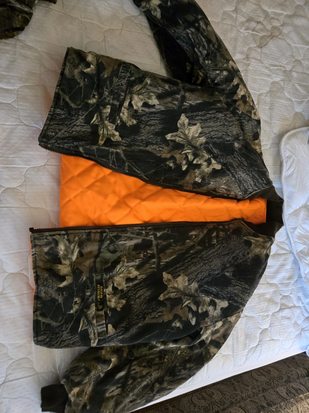 Mossy Oak Camouflage Jacket & Fleece Top