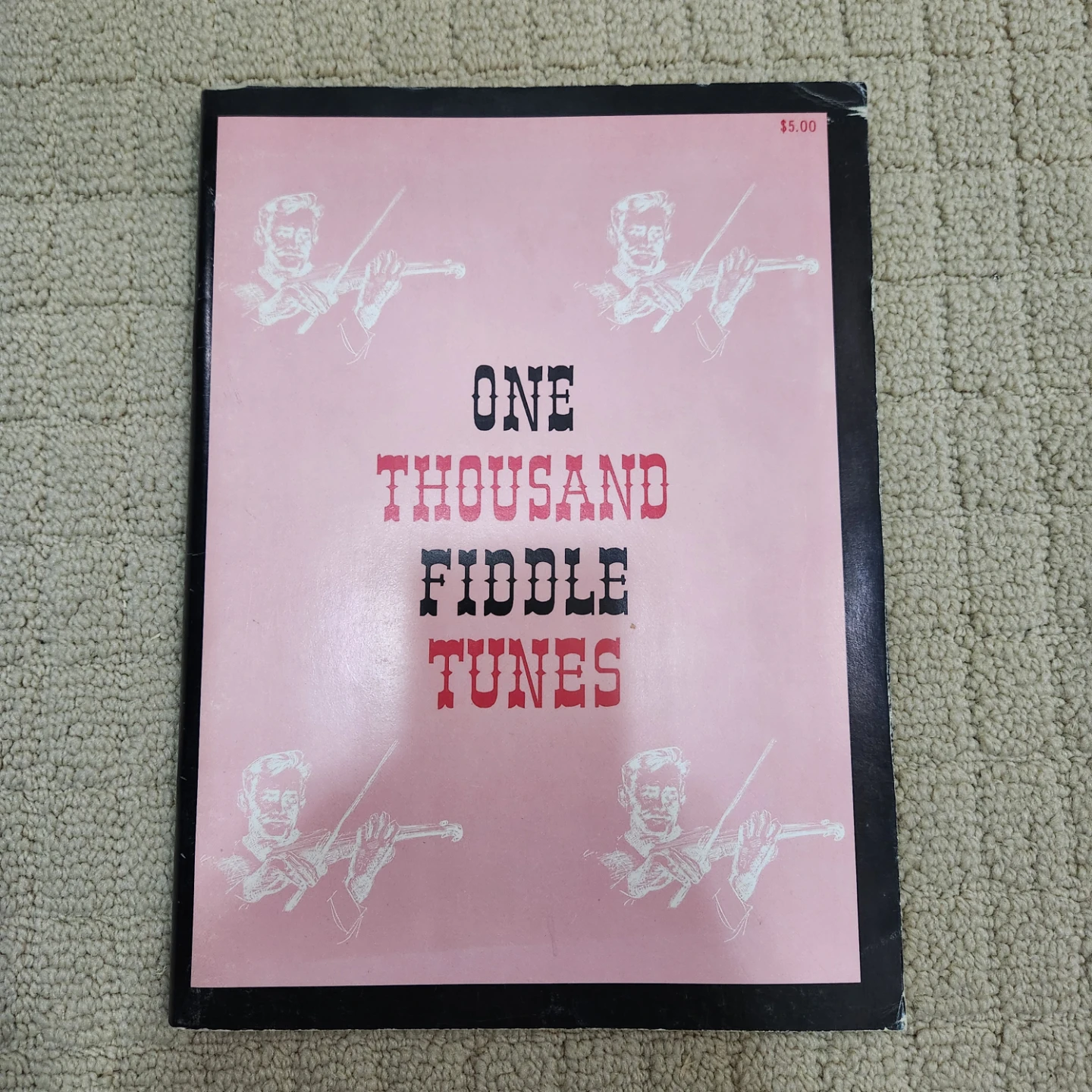 One Thousand Fiddle Tunes Sheet Music Book