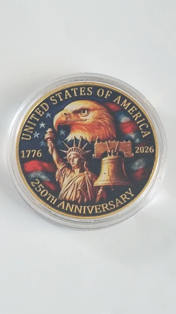 United States of America 250th Anniversary Commemorative Coin