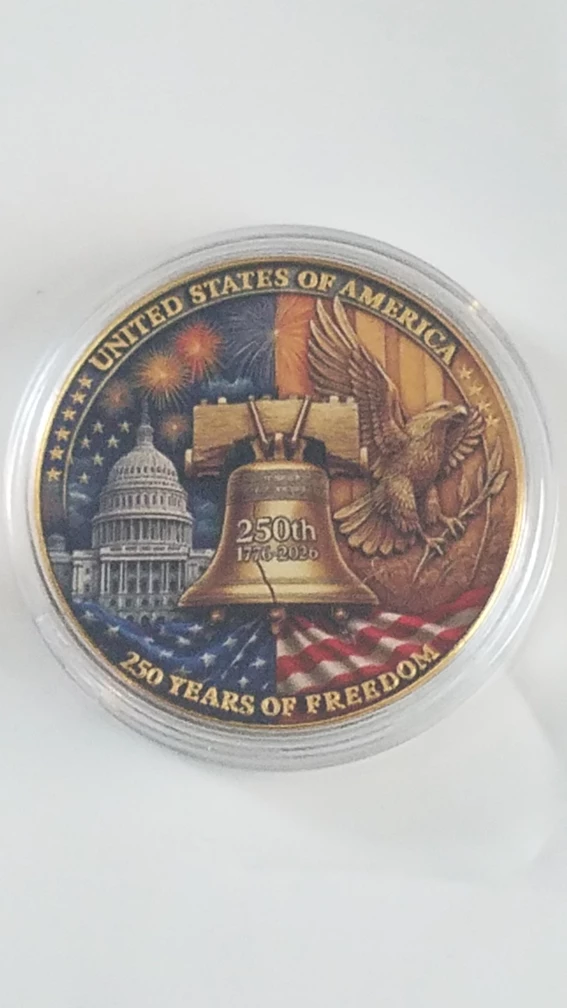 United States of America 250th Anniversary Commemorative Coin - photo 2