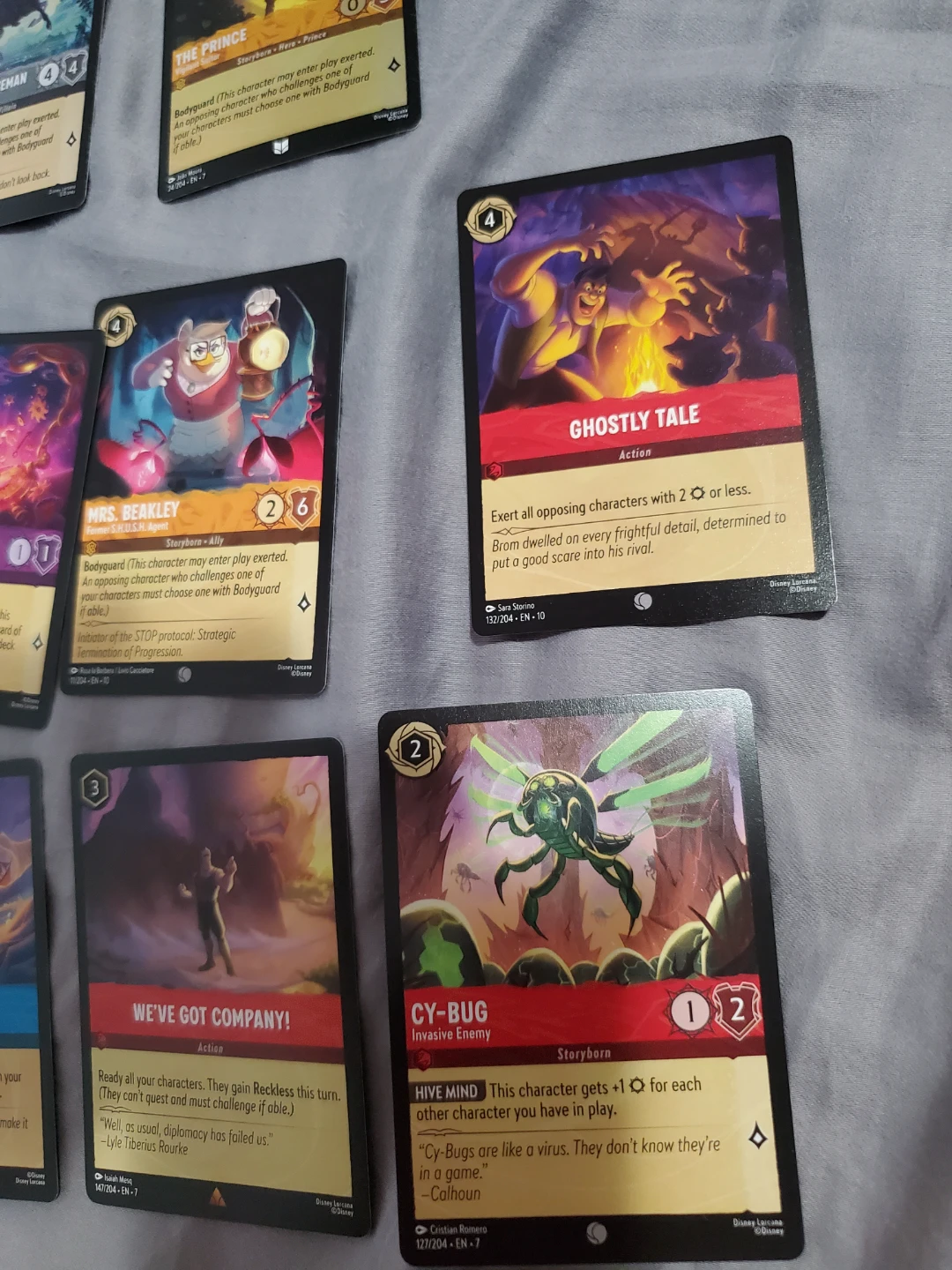 Disney Villains Set of Disney Lorcana TCG Cards - photo 4
