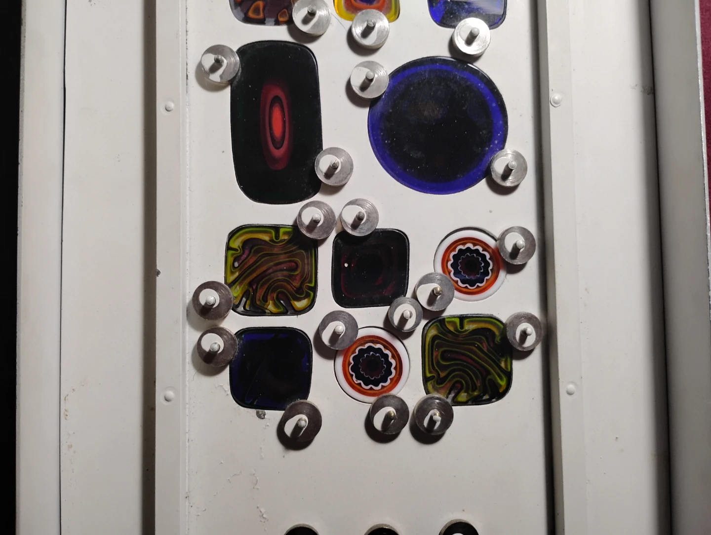 *Investment piece* Italian murrine Glass and stainless steel - photo 3