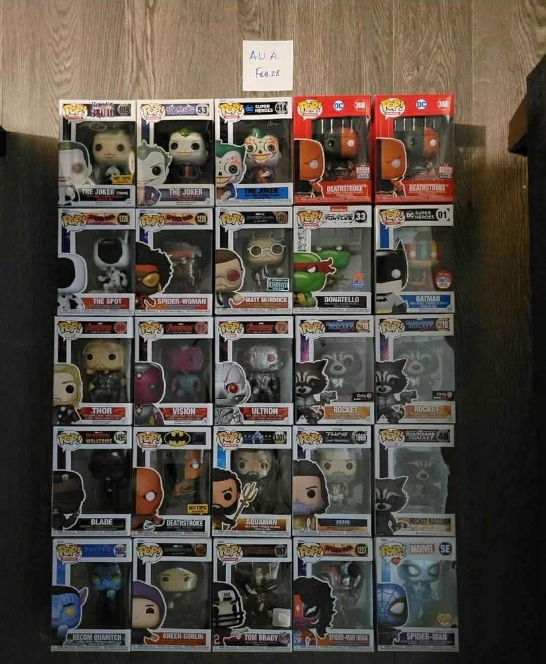 Funko Pop! DC Heroes & Marvel Vinyl Figures - Assorted