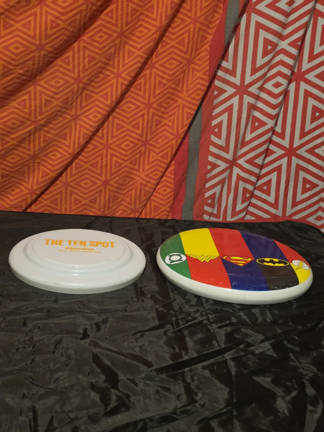 The Ten Spot Frisbee - Superhero Design
