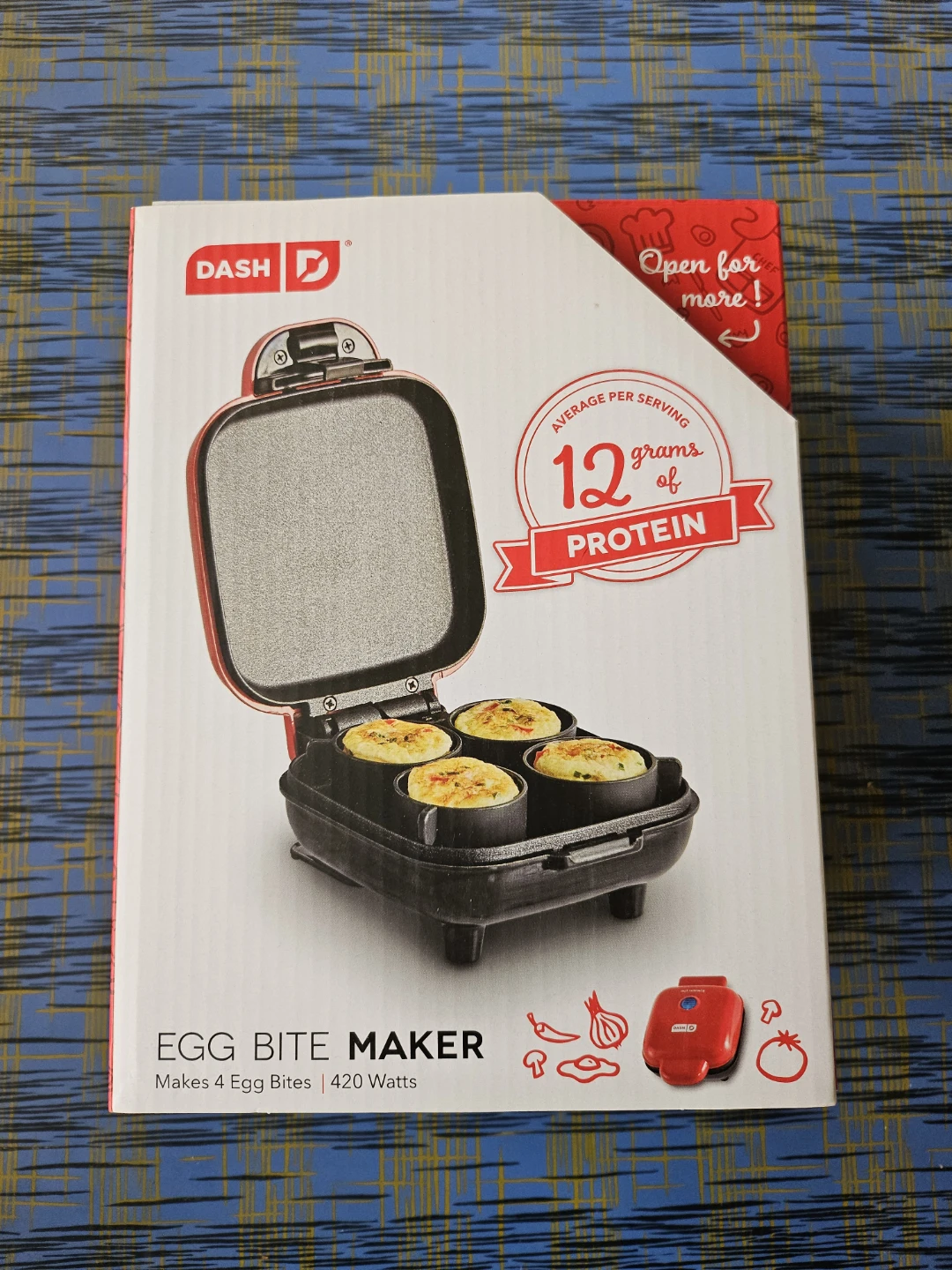 Dash Egg Bite Maker - Makes 4 Egg Bites