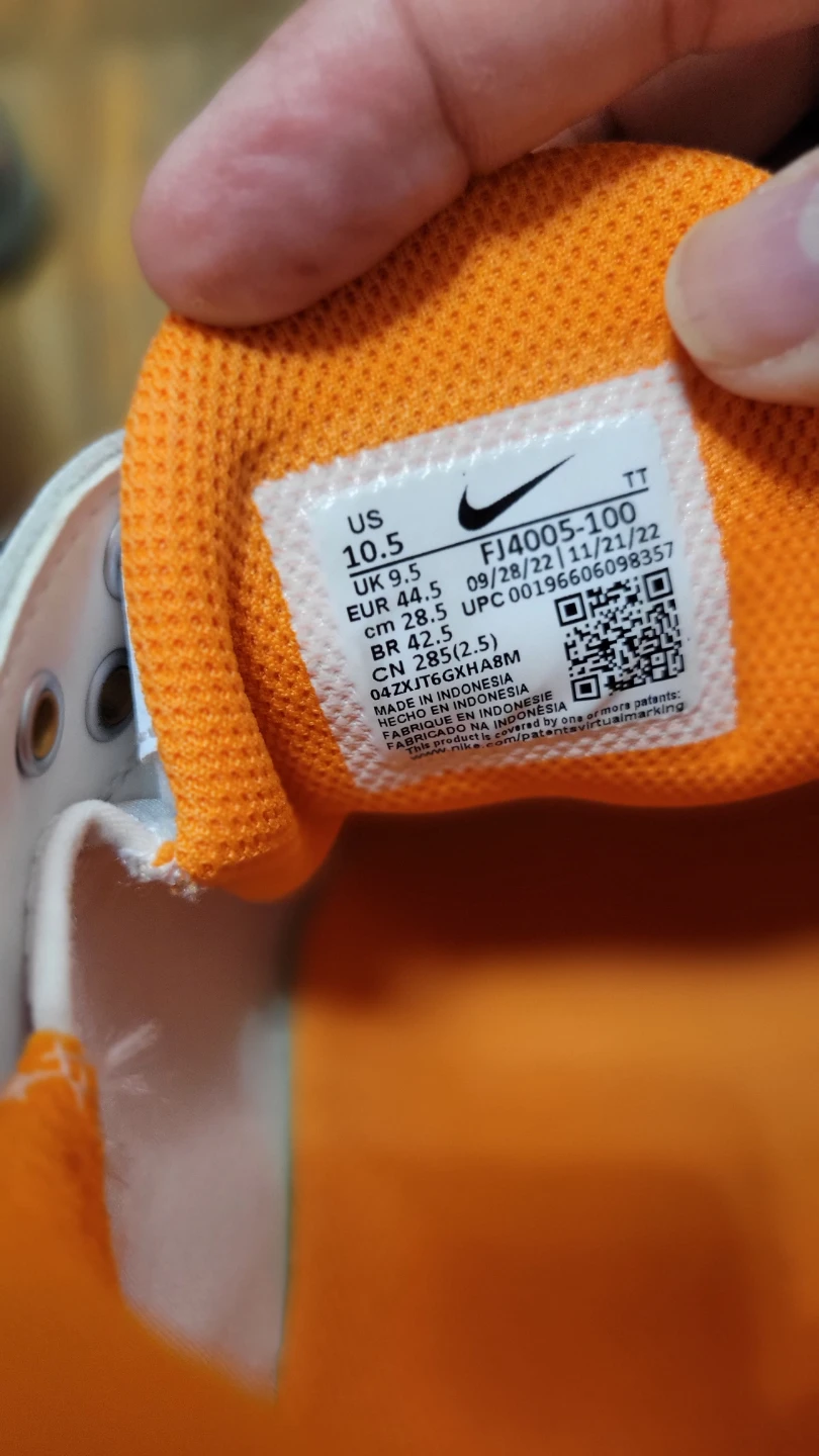Nike Air Max TW NN Men's Shoes White/Orange Size 10.5 - photo 5