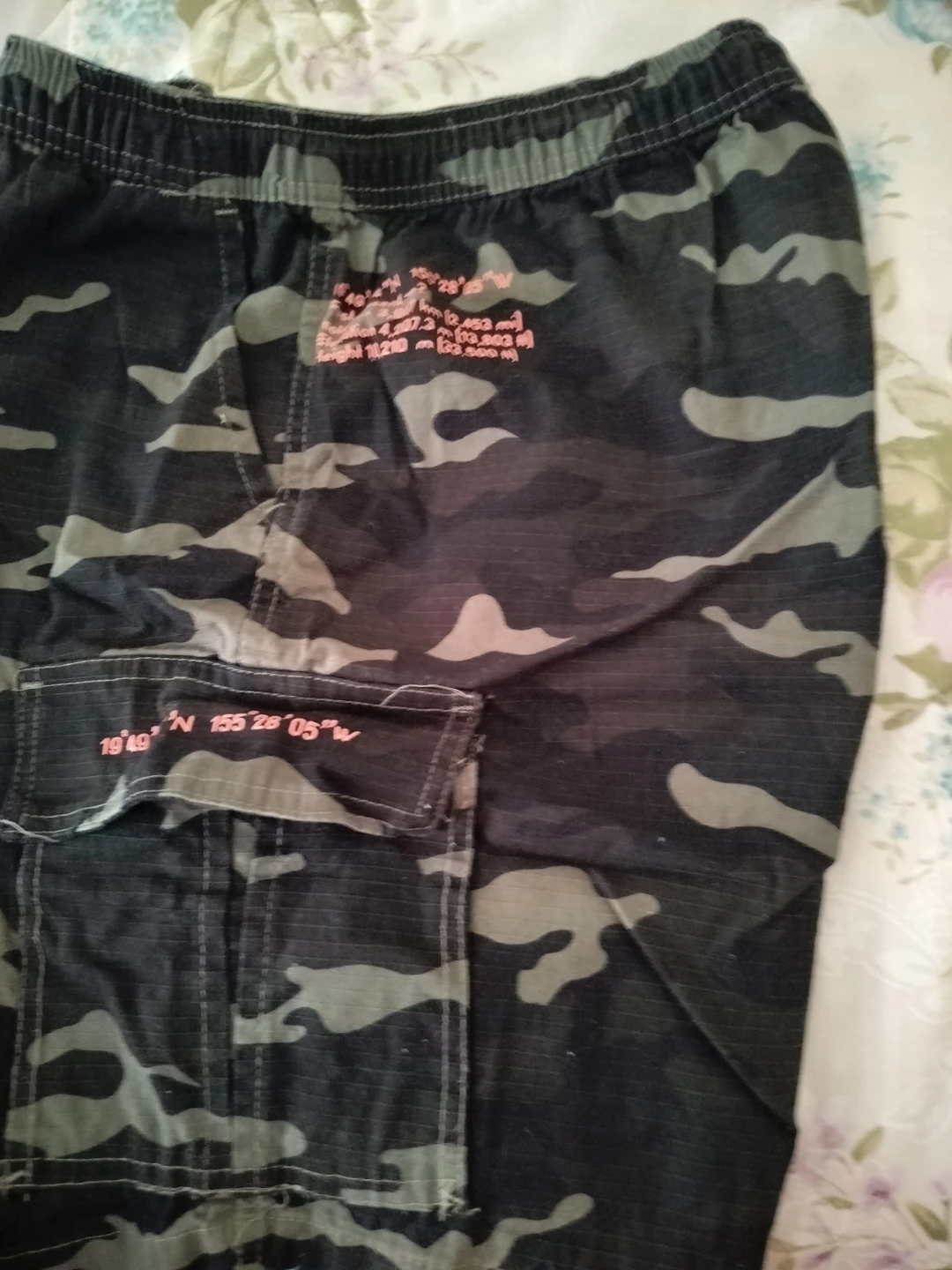 Brooklyn Cloth Co. Camo Cargo Shorts Size L - photo 3