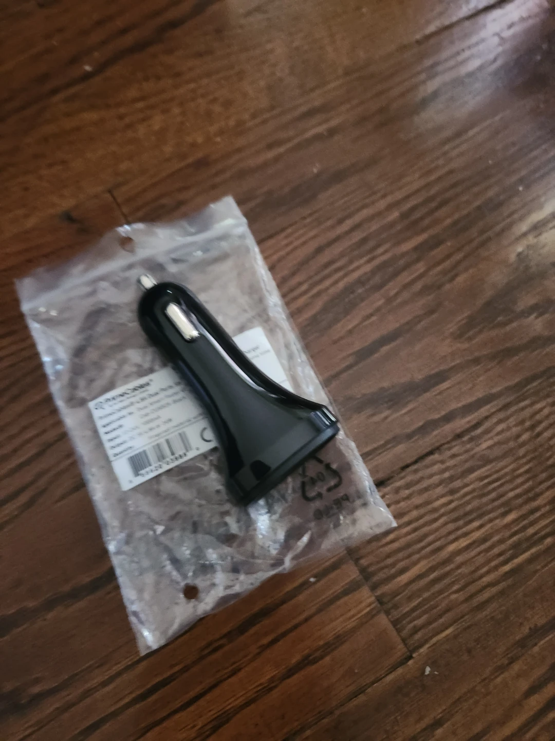 Dual USB Car Charger - Black