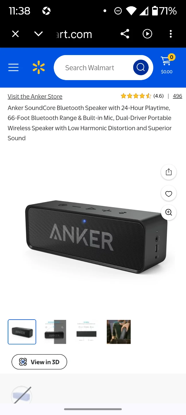 Anker SoundCore Bluetooth Speaker - photo 2