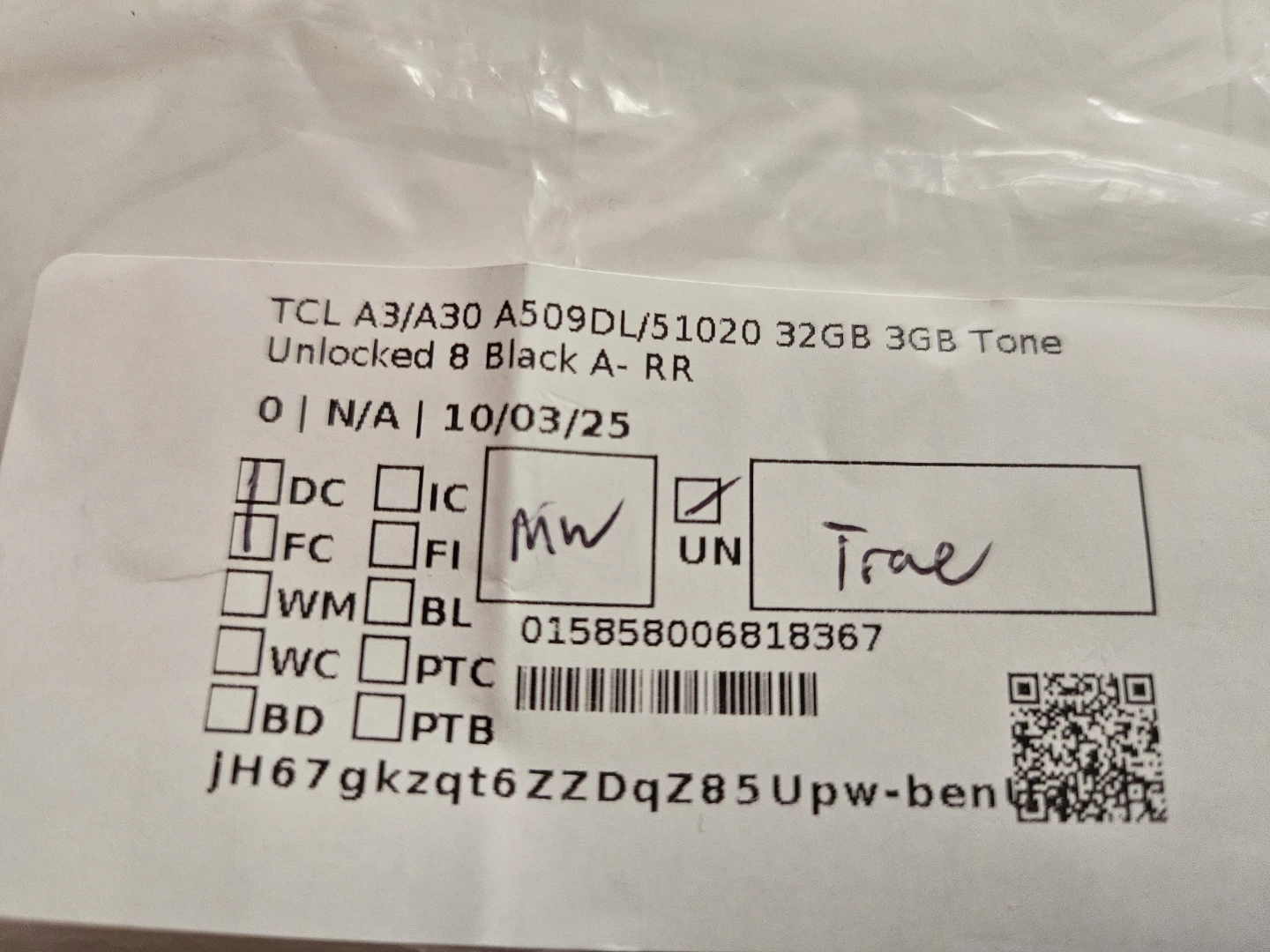 TCL A3/A30 A509DL 32GB 3GB Black Unlocked Phone - photo 3