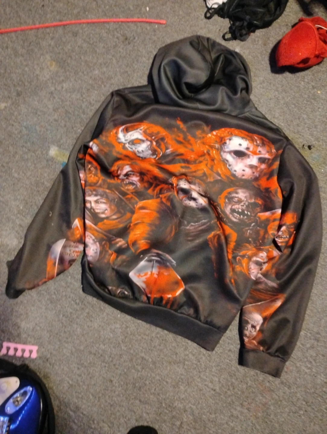 Horror Movie Character Zip-Up Hoodie - photo 3