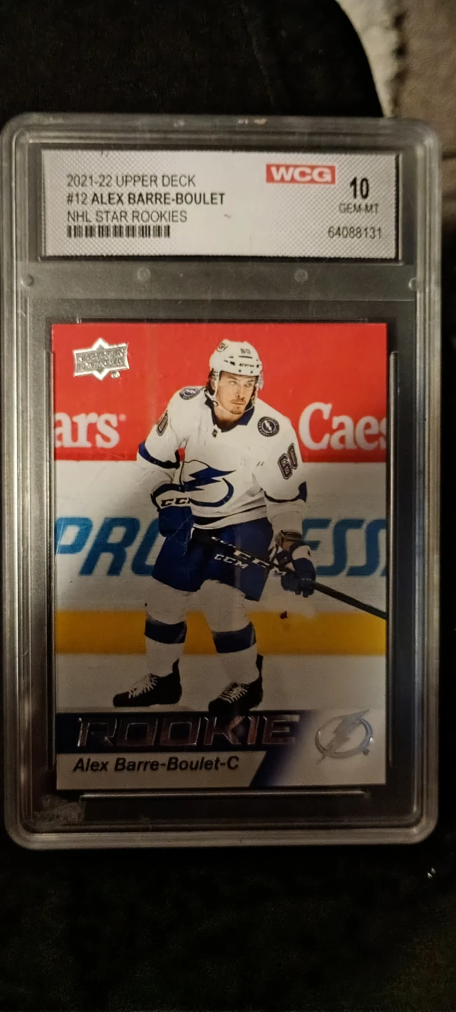 2021-22 Upper Deck Alex Barre-Boulet Rookie Hockey Card