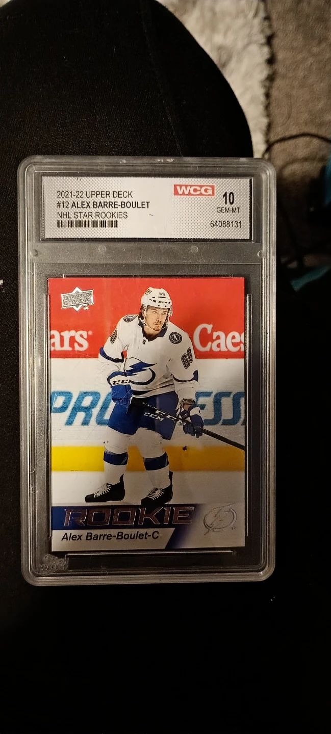 2021-22 Upper Deck Alex Barre-Boulet Rookie Hockey Card - photo 2
