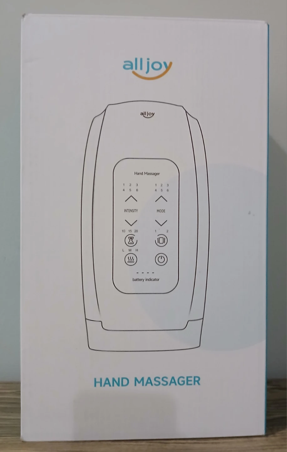 Alljoy Hand Massager with Heat and Air Compression