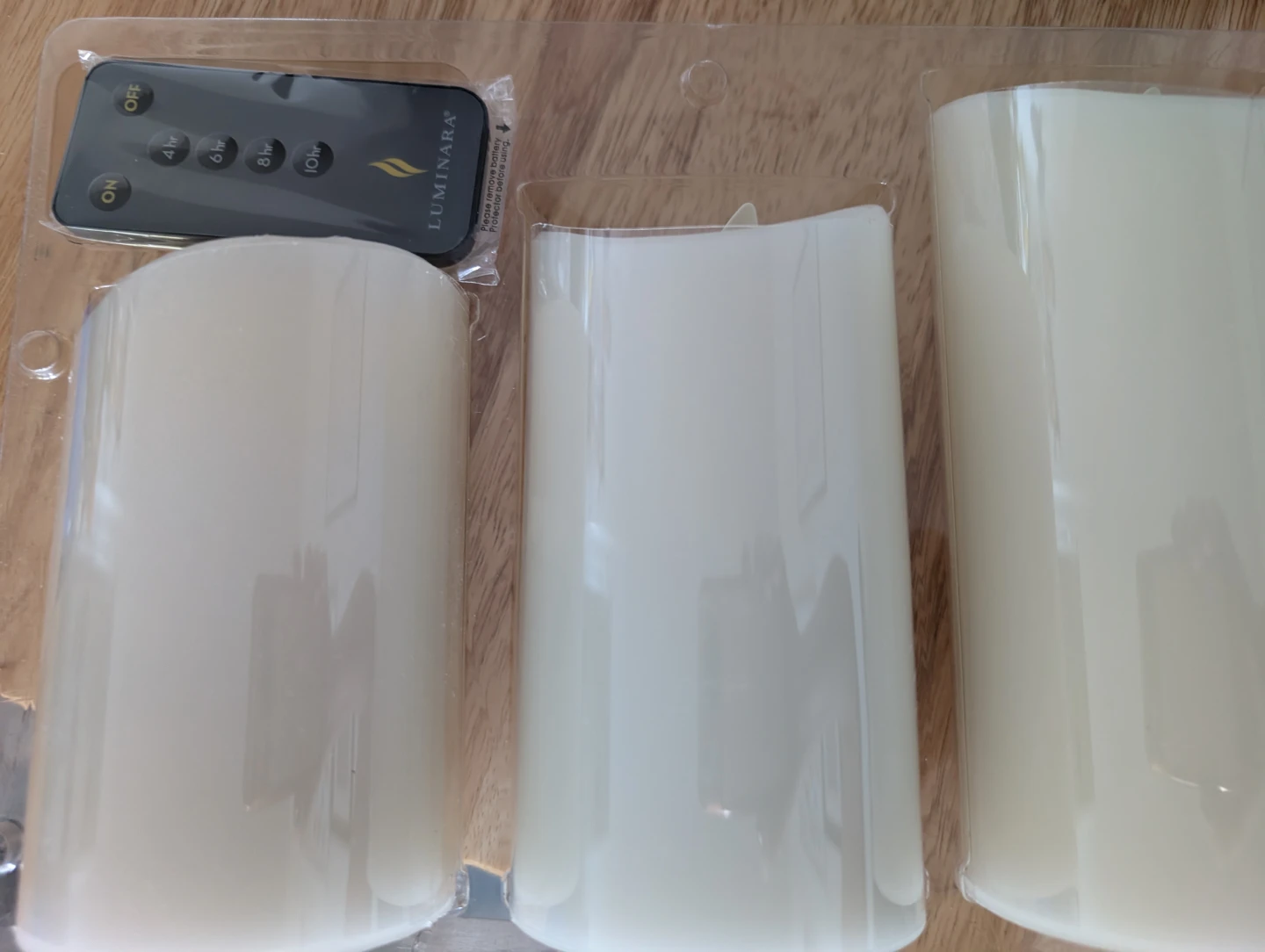 Luminara Flameless LED Pillar Candles with Remote - photo 2