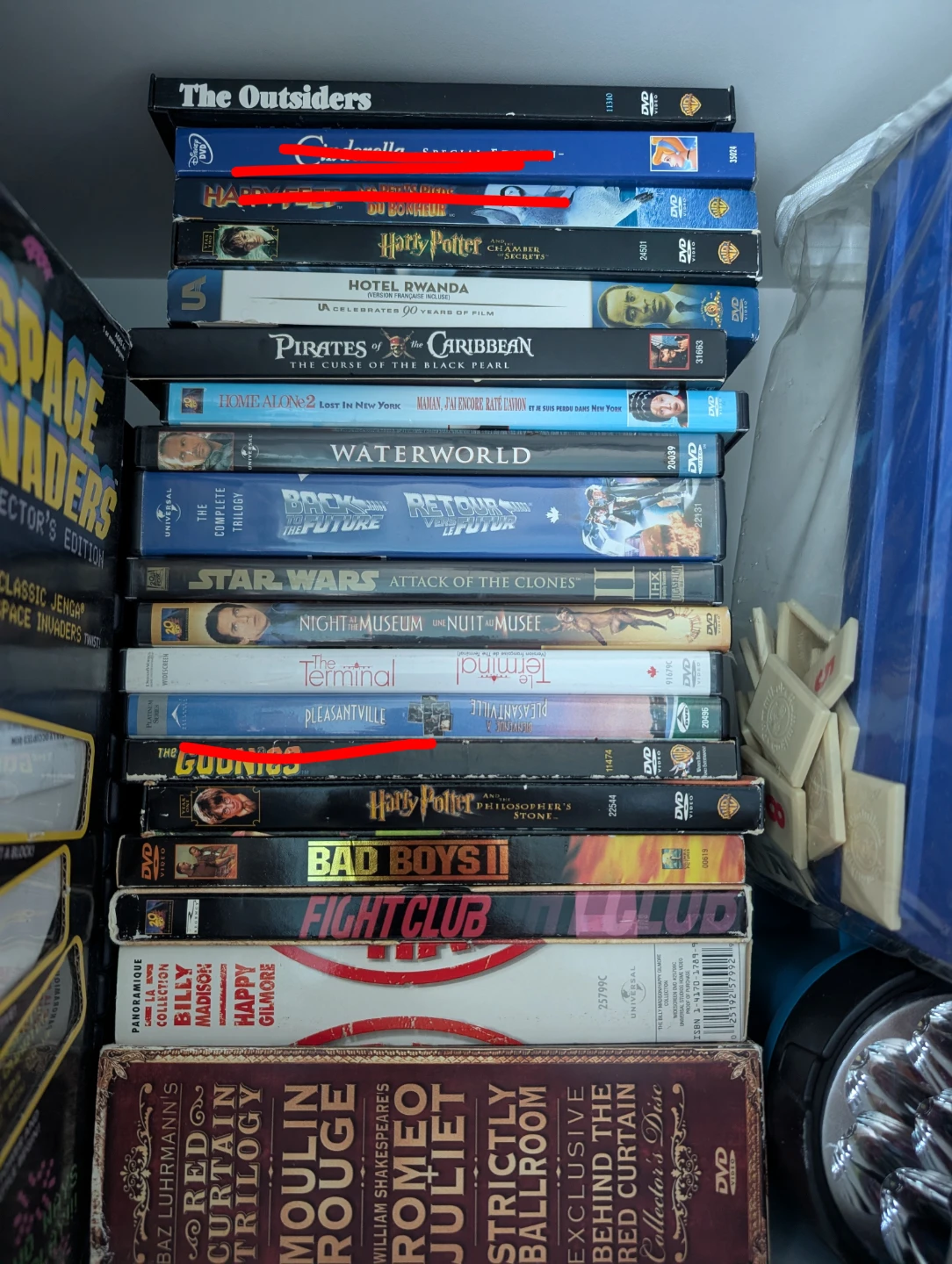 DVDs for sale