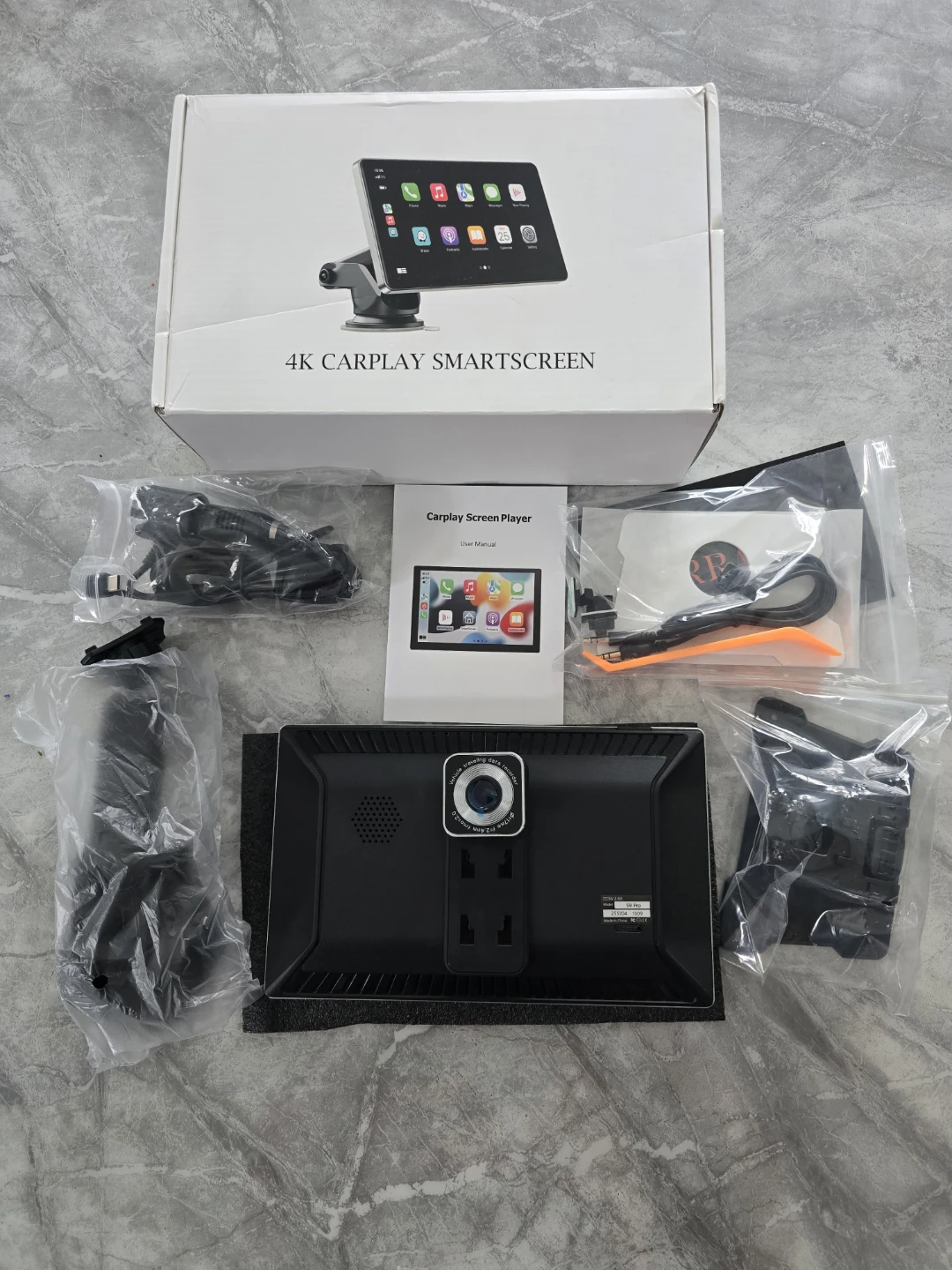 Upgraded 4K + 1080P Carplay Smartscreen with 64GB SD Card - photo 2