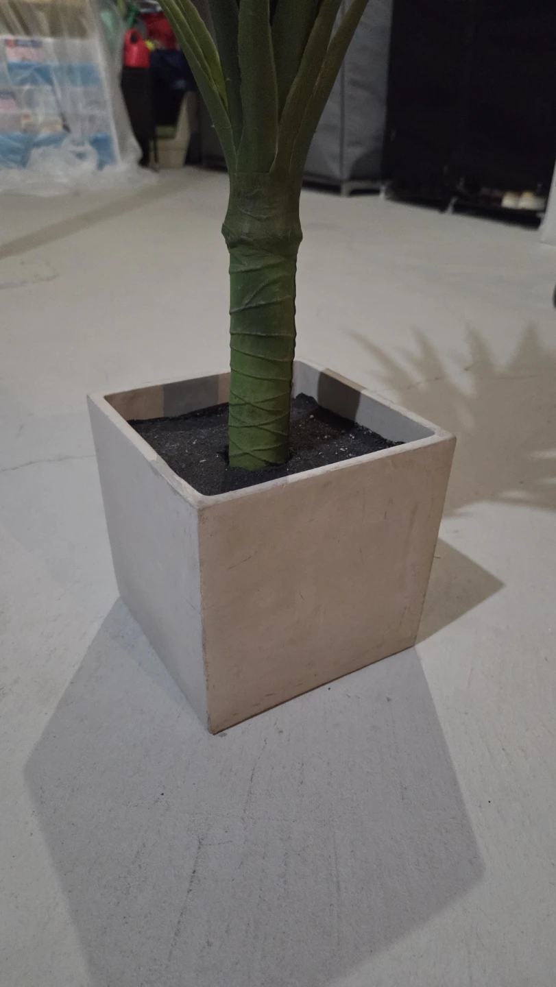 Artificial Yucca Plant in Square Pot - photo 3