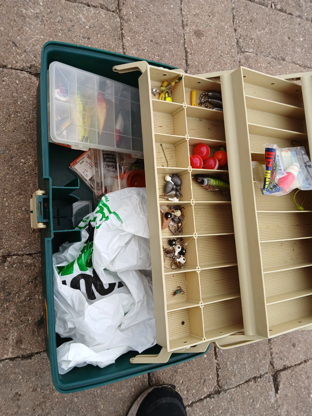 Plano Fishing Tackle Box with Assorted Lures and Gear - photo 4
