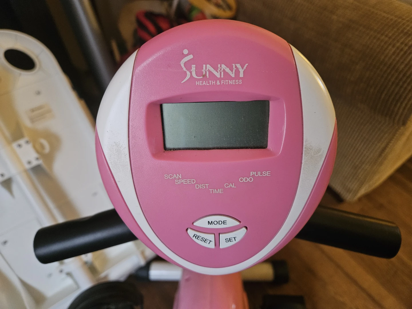 Sunny Health & Fitness Pink Recumbent Exercise Bike - photo 3