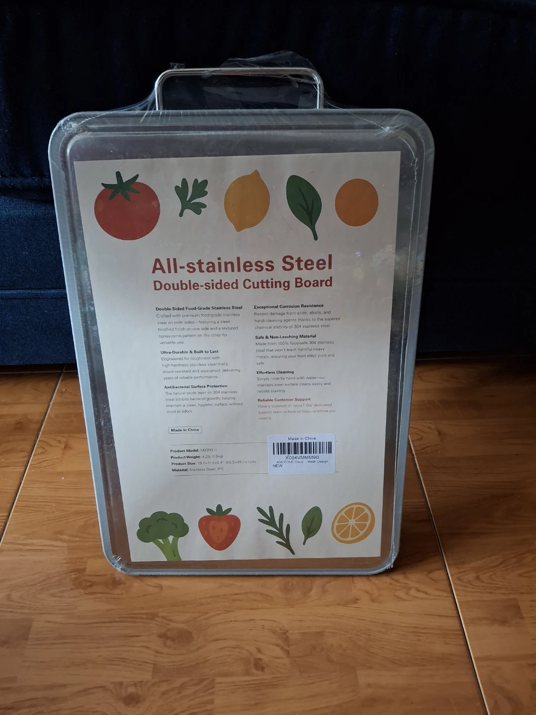 NEW 304 Stainless Steel Cutting Board (17x11") - photo 3