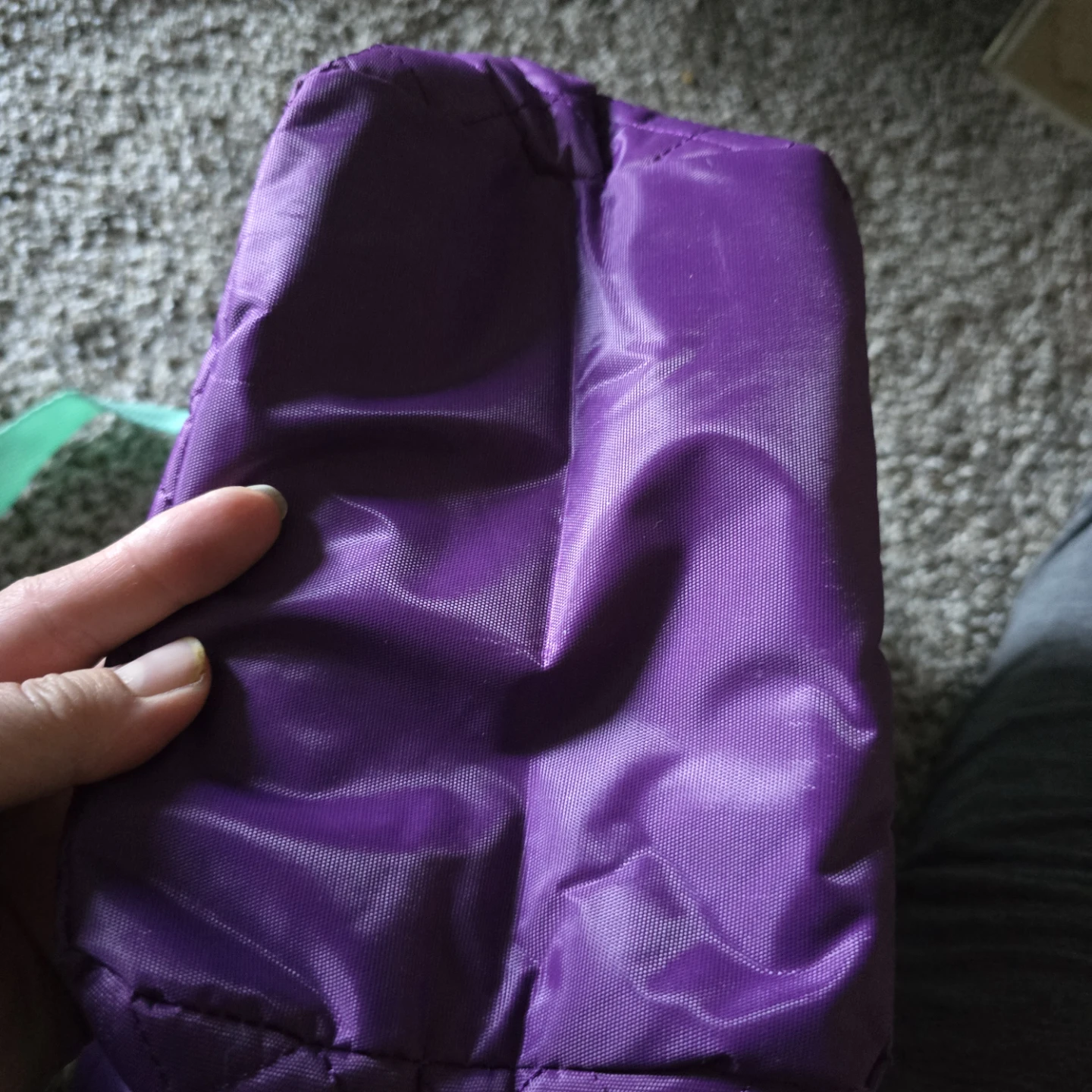 Polar Pack Purple Quilted Lunch Bag - photo 4