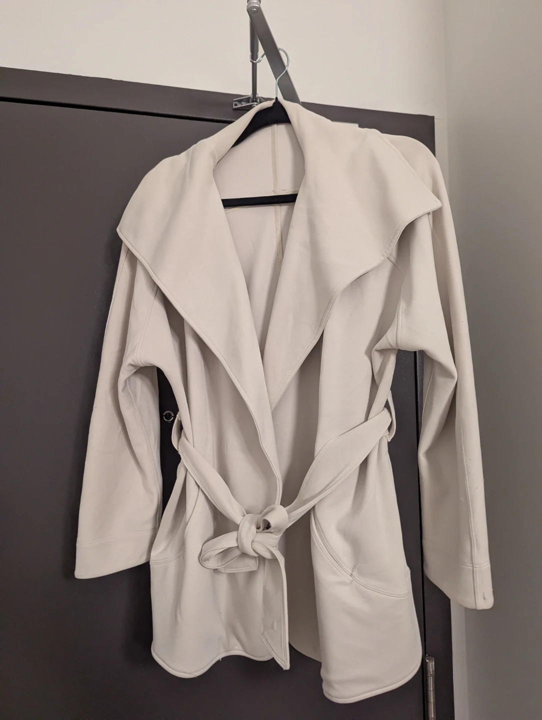 Lululemon Off-White Wrap Jacket