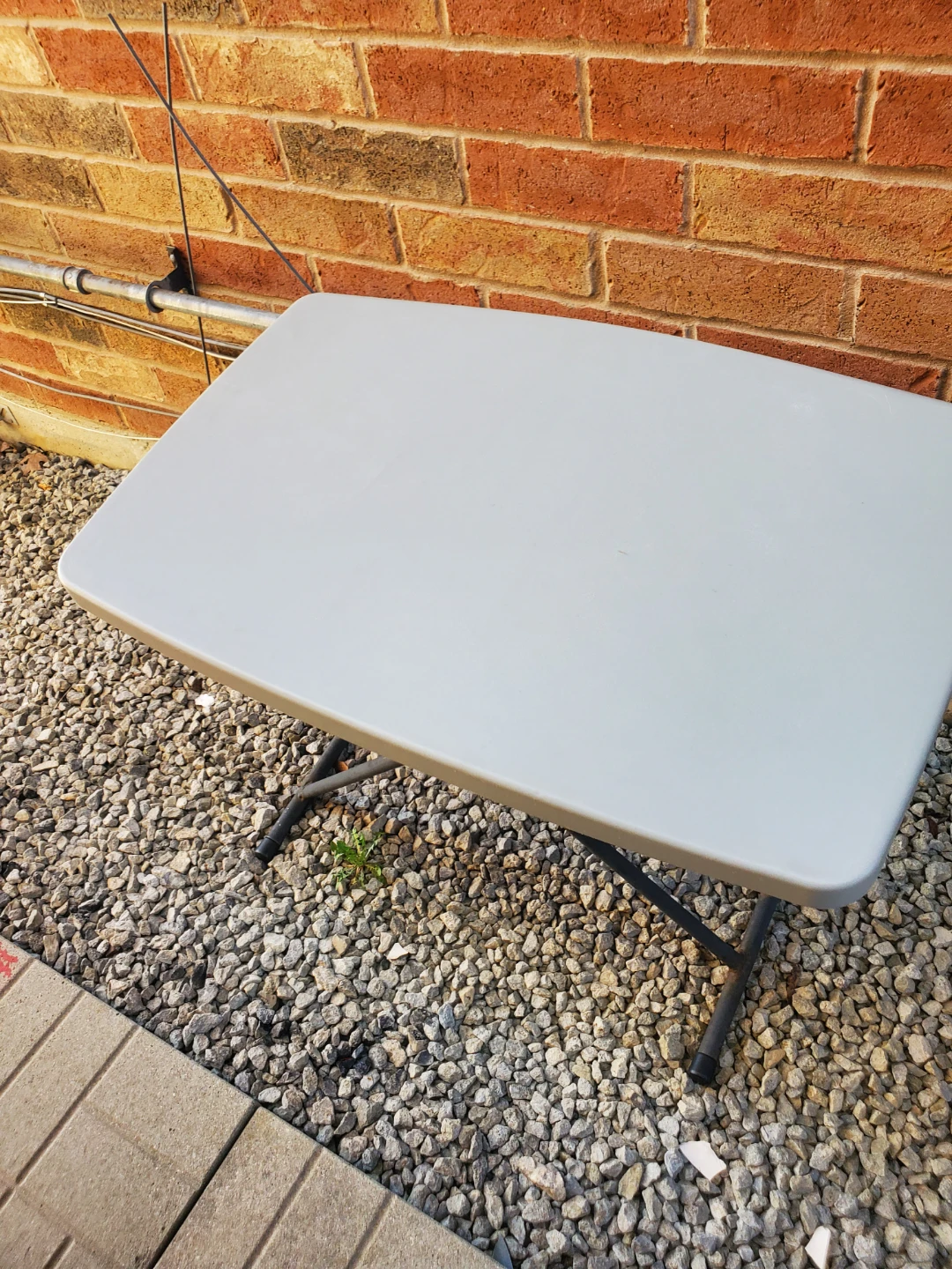 Grey Folding Table - photo 5