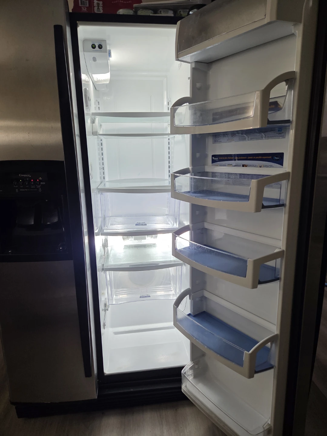 Whirlpool Side-by-Side Fridge - photo 4