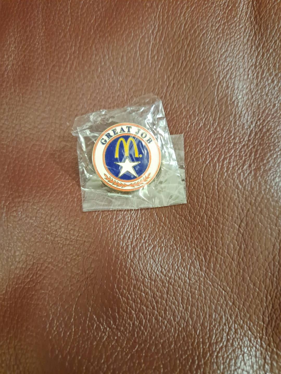McDonald's "Great Job" Employee Recognition Pin
