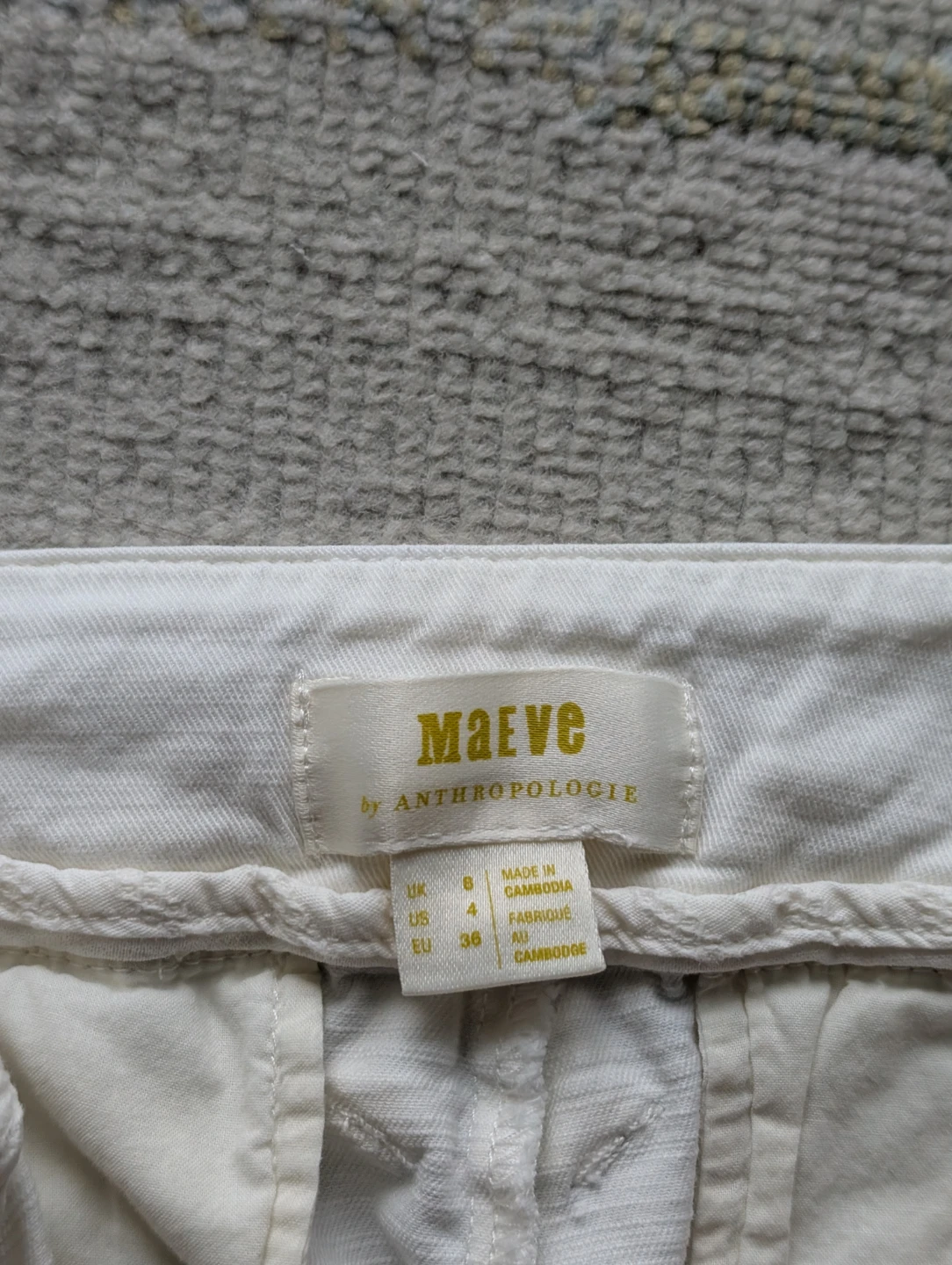 Maeve by Anthropologie White Pants - Size 4 - photo 5