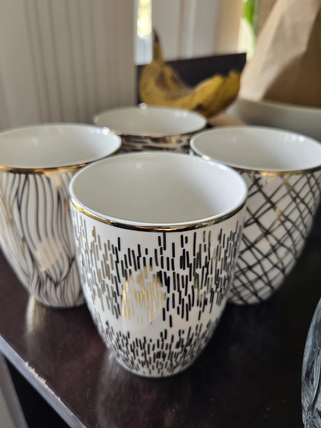 Set of 4 Mugs & 4 cups