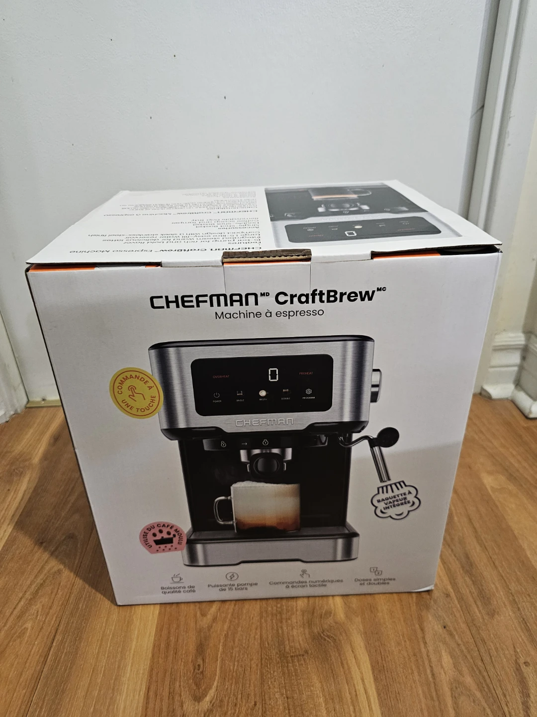 CHEFMAN CraftBrew Espresso Machine ☕️ - photo 3