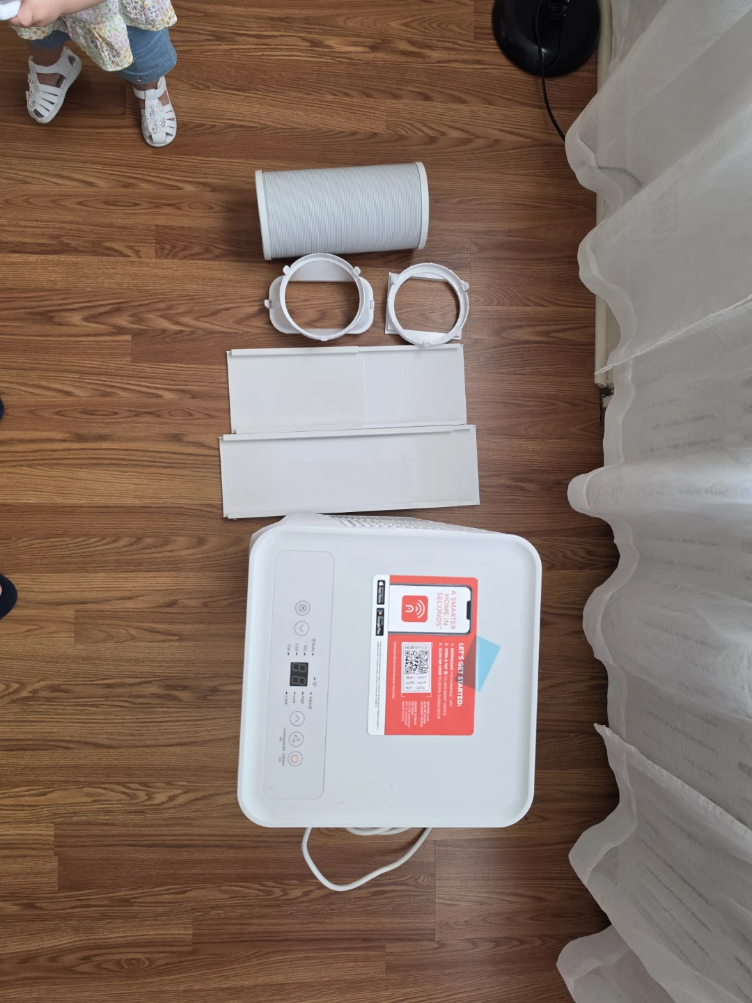 VISSANI Portable Air Conditioner with Window Vent Kit - photo 2
