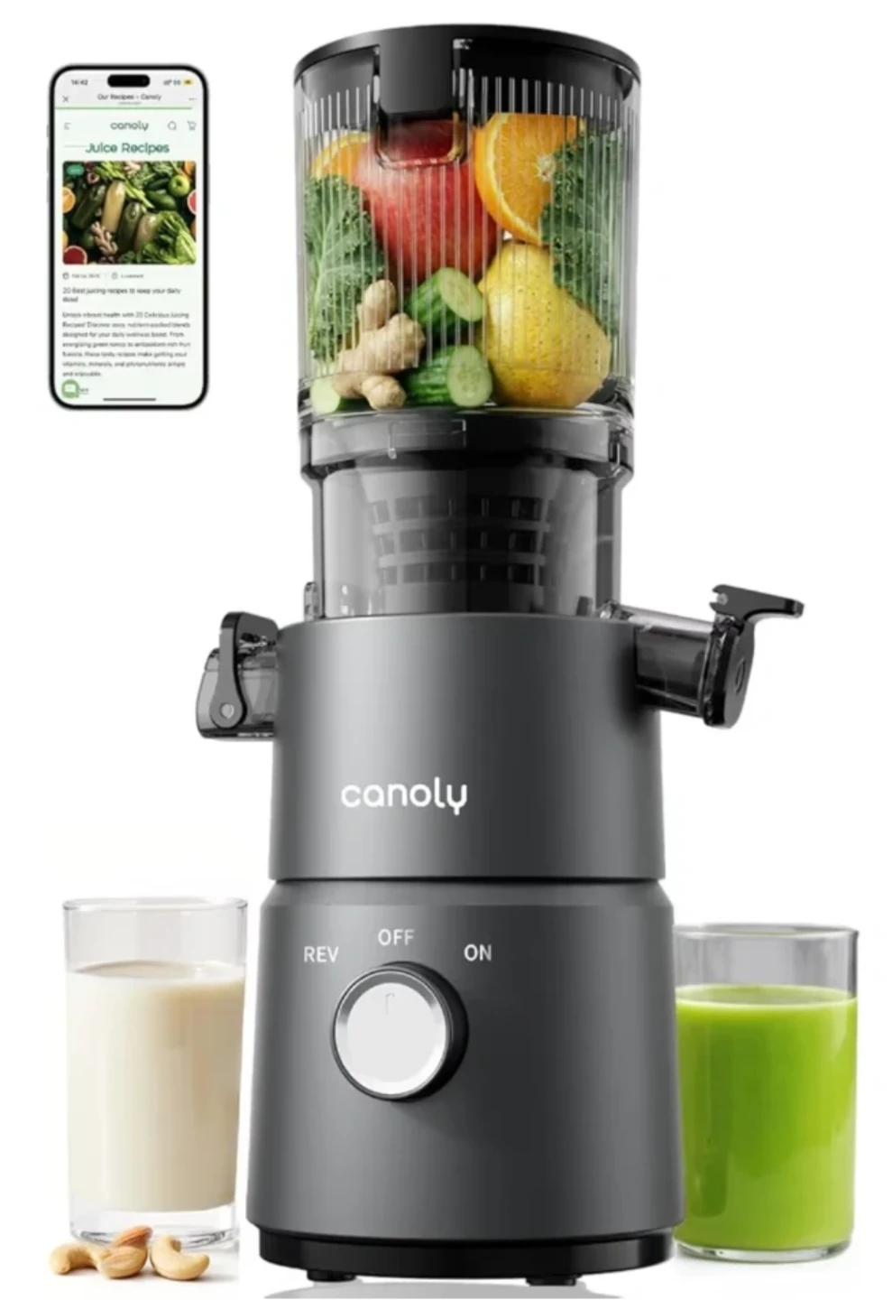 Canoly Masticating Juicer - photo 2