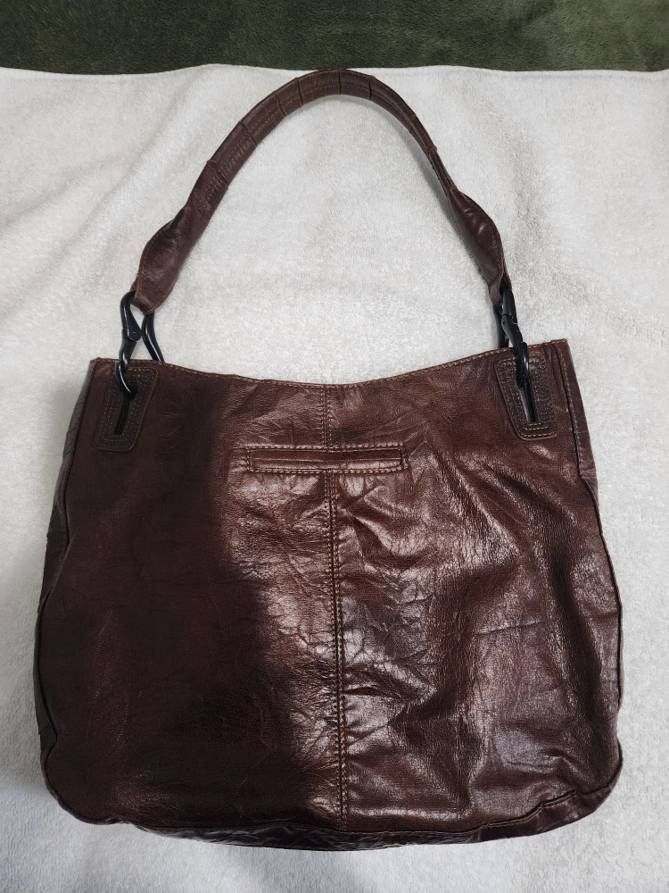 Mat and Nat Brown Leather Shoulder Bag - photo 2