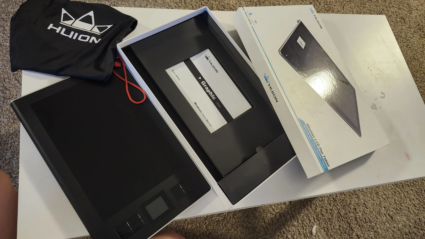 HUION Wireless LCD Pen Tablet - photo 5
