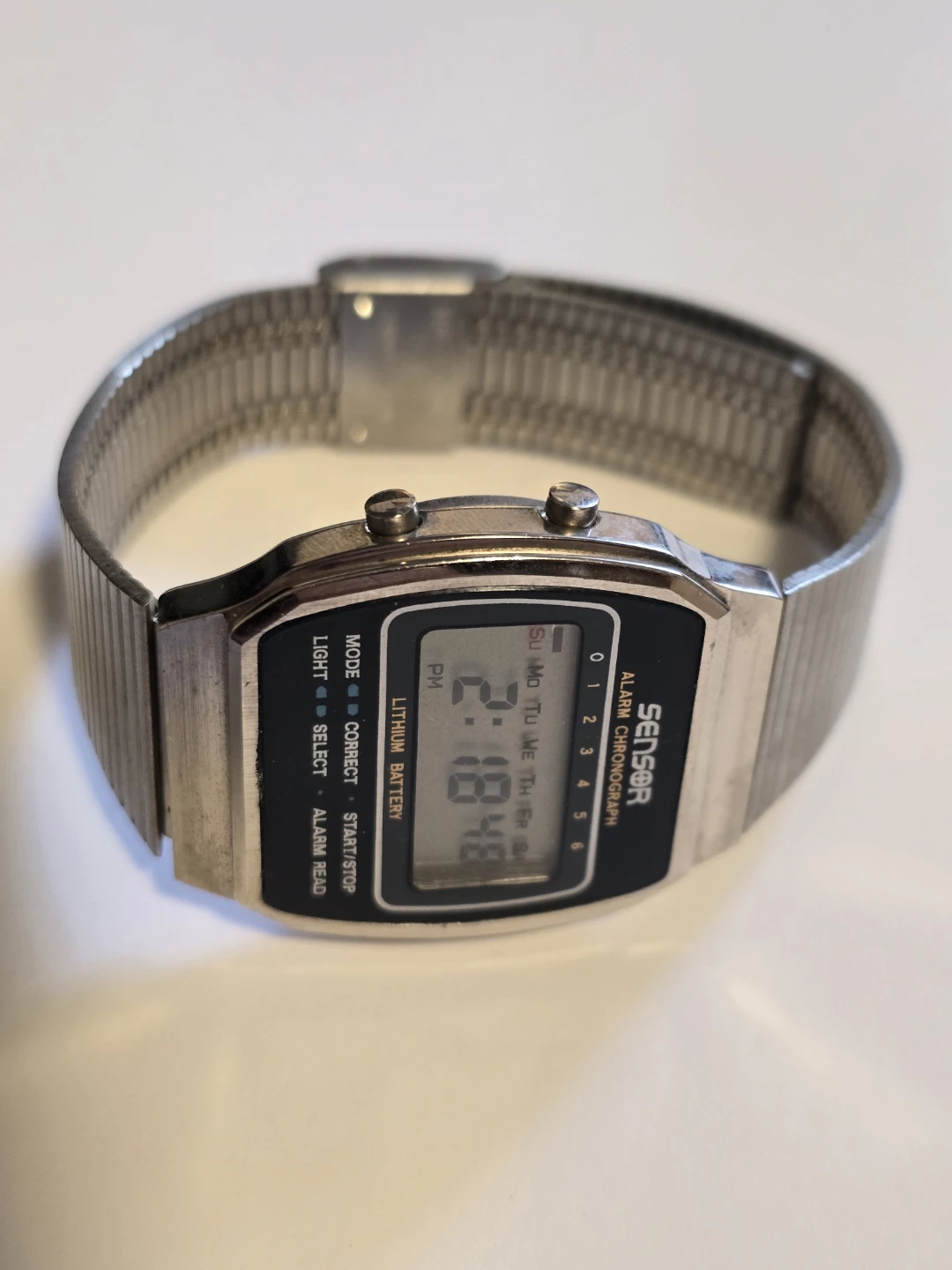 Vintage Sensor Alarm Chronograph Digital Watch lot #2 - photo 4