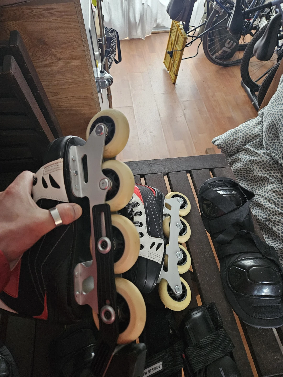 Powerslide Inline Skates with Protective Gear - photo 5