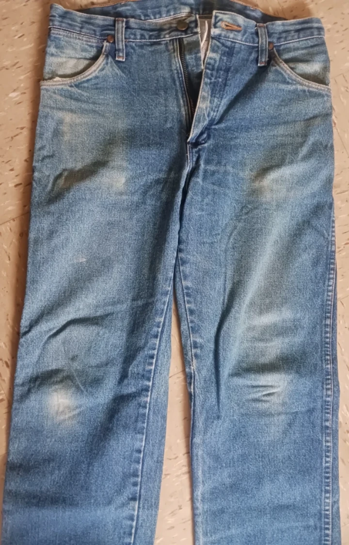 Wrangler Blue Denim Jeans - photo 2