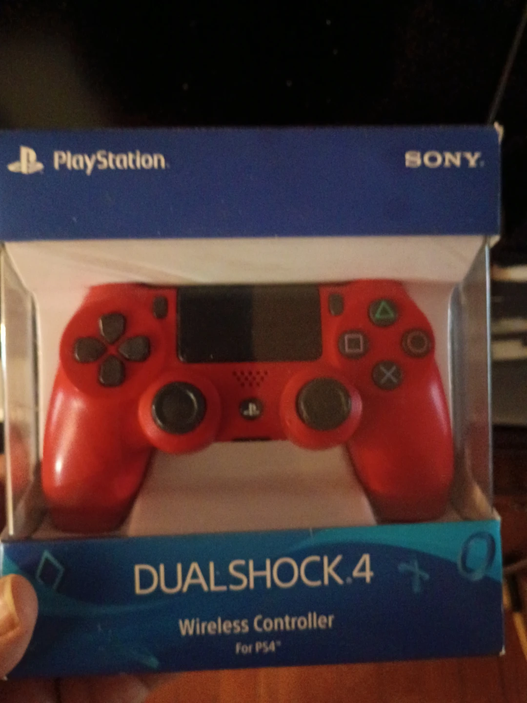 Sony PlayStation DualShock 4 Wireless Controller for PS4 - Red