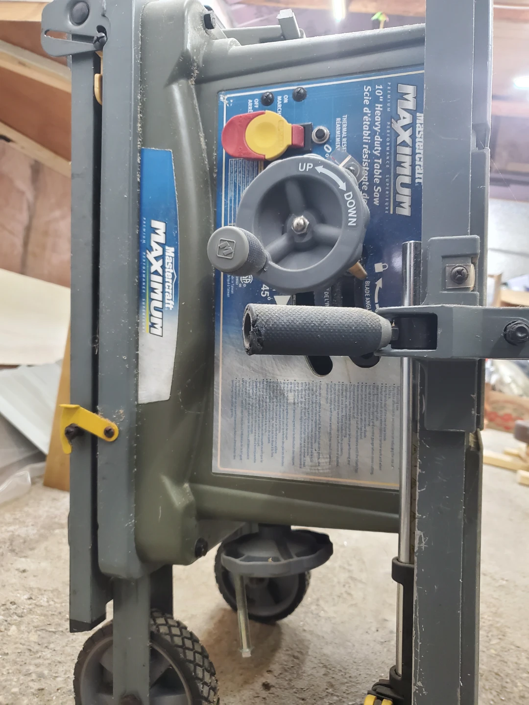 Mastercraft Maximum 10" Heavy-Duty Table Saw - photo 2